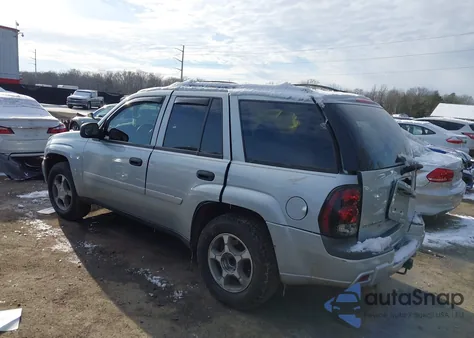 2007 Chevrolet Trailblazer Ls from USA, damaged, VIN 1GNDT13S872156949
